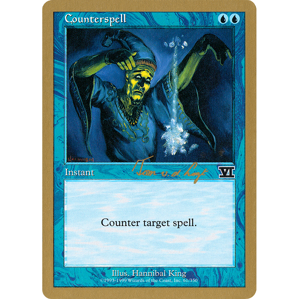 Counterspell - 2000 Tom van de Logt (6ED) (WCD-) - World Championship Decks 2000