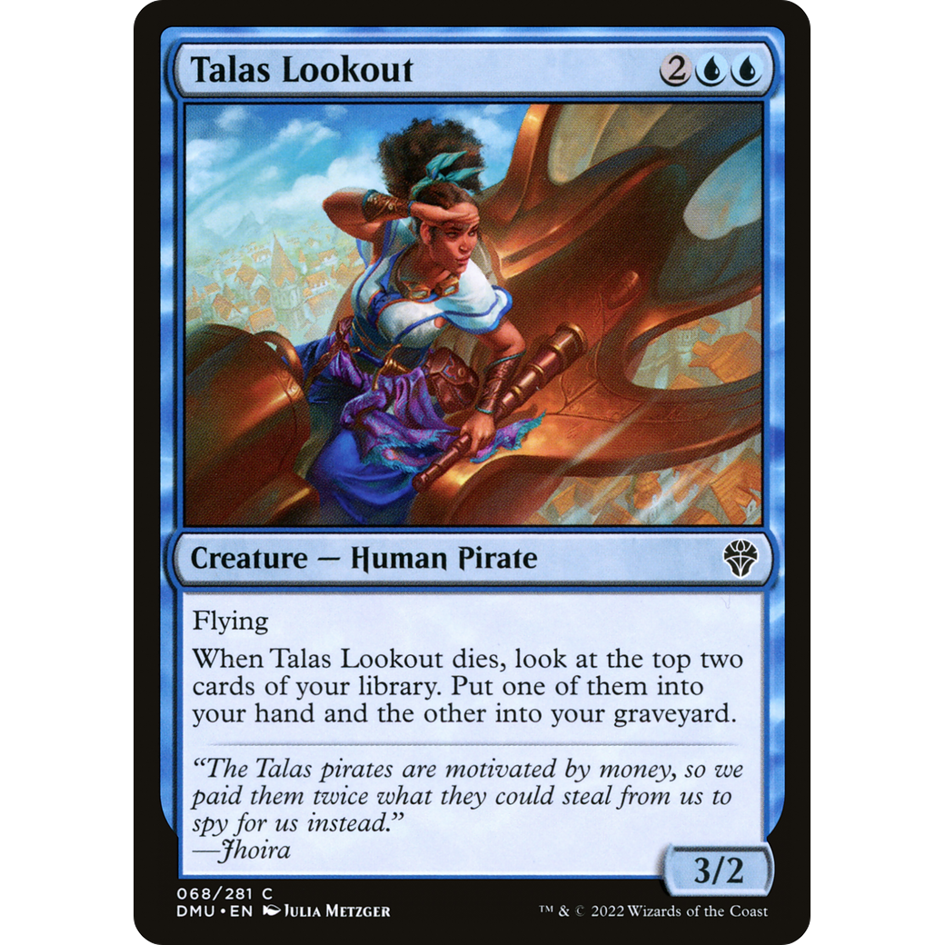 Talas Lookout (DMU-068) - Dominaria United Foil