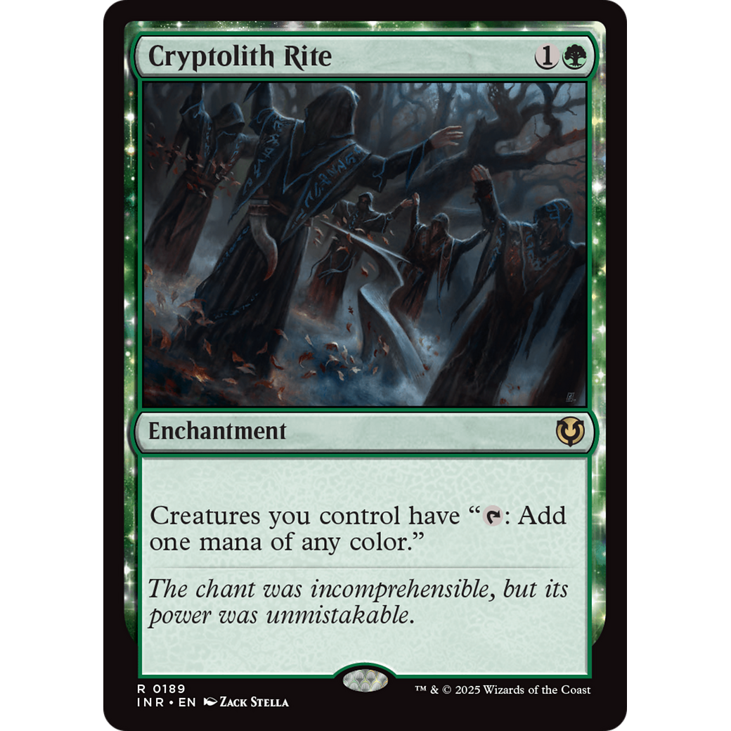 Cryptolith Rite (INR-189) - Innistrad Remastered: (enchantment) Foil