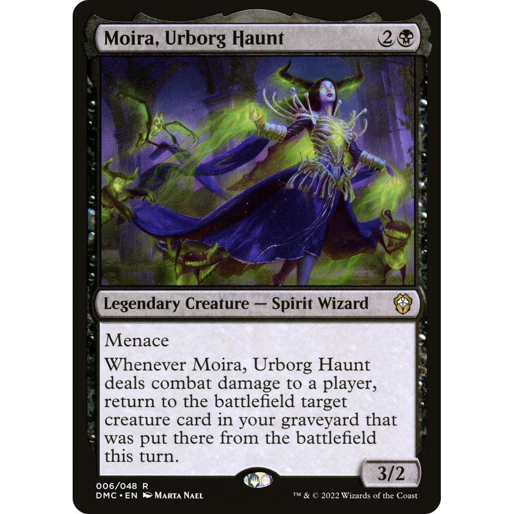 Moira, Urborg Haunt (DMC-006) - Dominaria United Commander