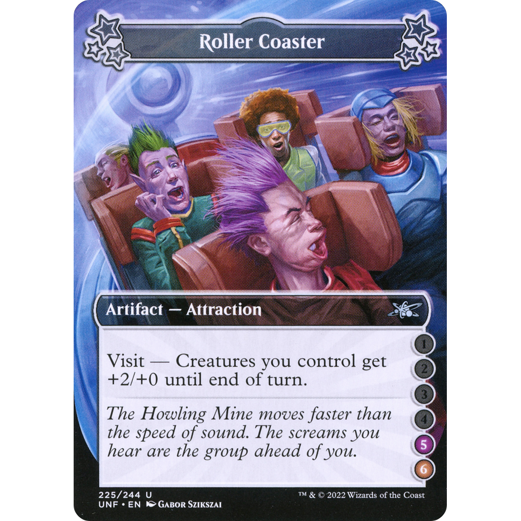 Roller Coaster (5-6) (UNF-225) - Unfinity Foil