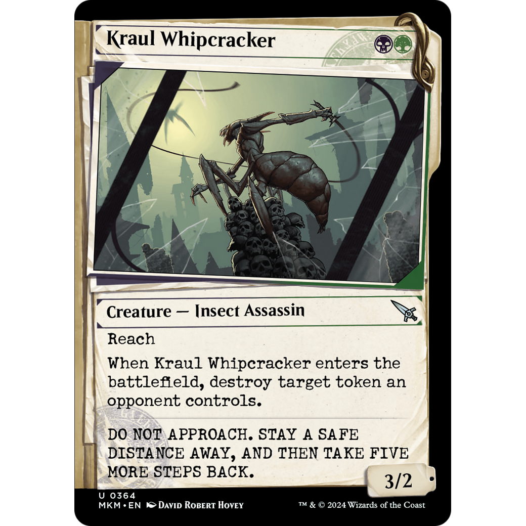 Kraul Whipcracker (MKM-364) - Murders at Karlov Manor: (Showcase) Foil
