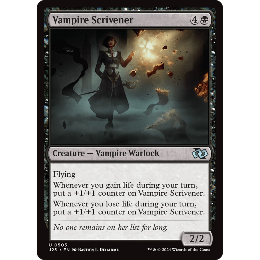 Vampire Scrivener (J25-505) - Foundations Jumpstart