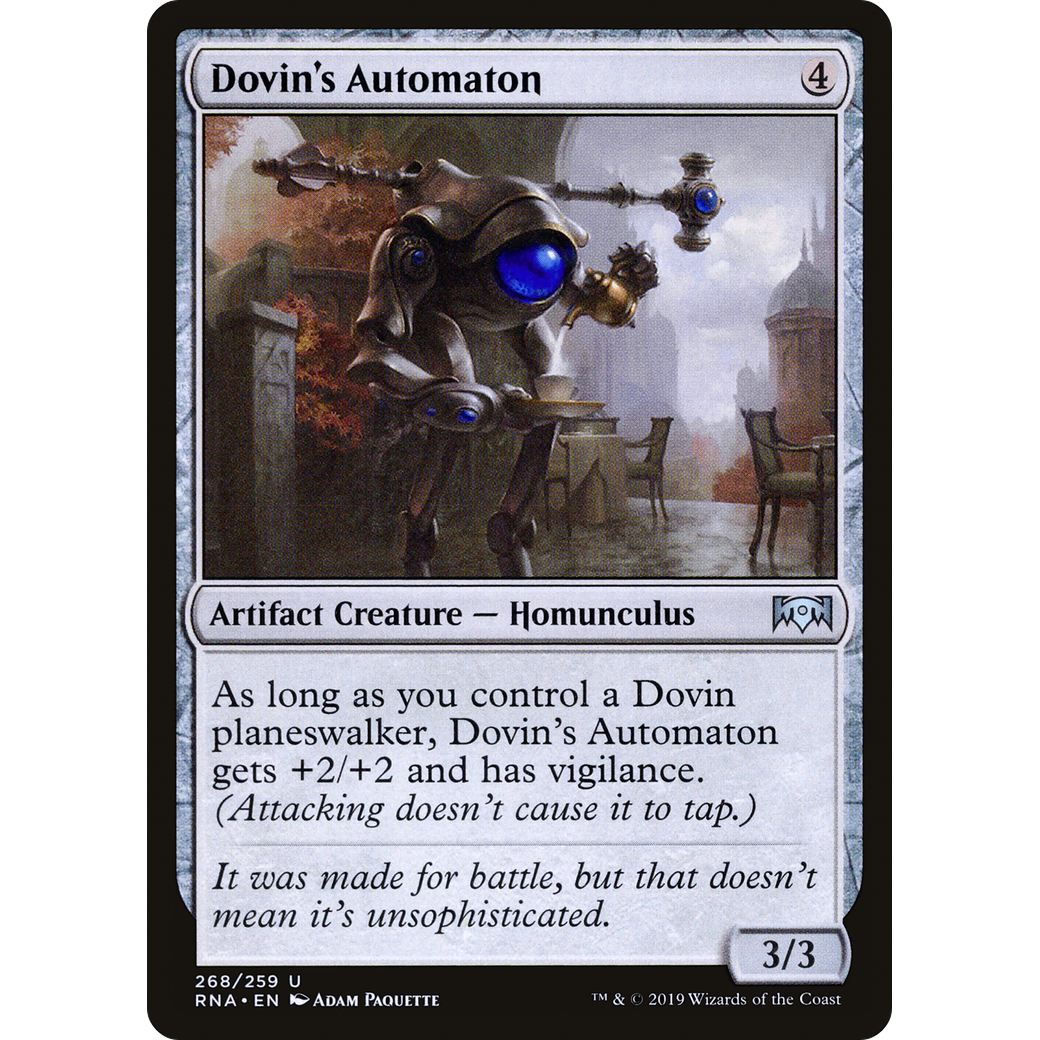 Dovin's Automaton (RNA-268) - Ravnica Allegiance