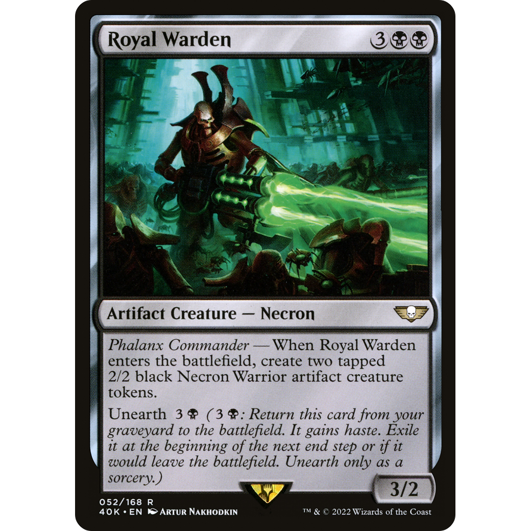 Royal Warden (40K-052) - Warhammer 40,000 Commander