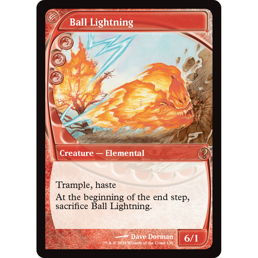 Ball Lightning (Future Sight) (MB2-130) - Mystery Booster 2