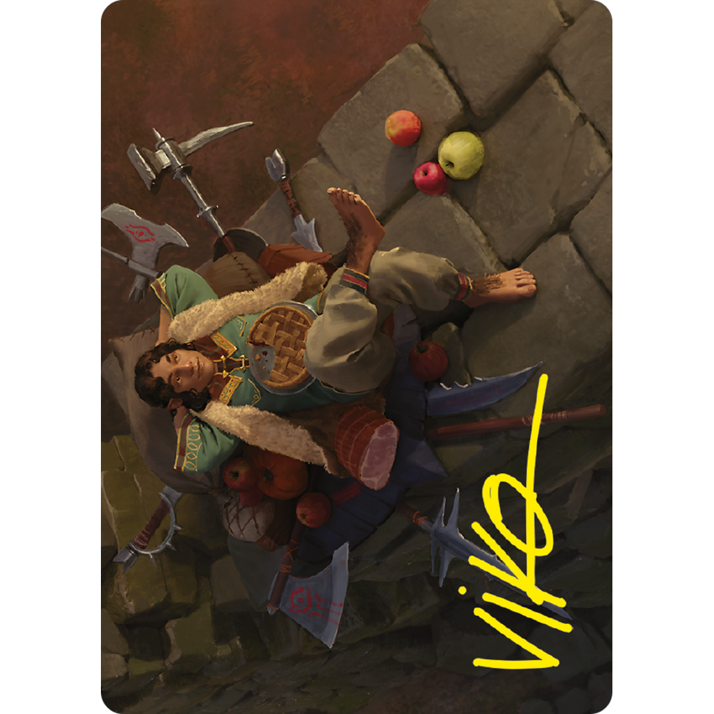 Merry, Warden of Isengard // Merry, Warden of Isengard (ALTR-065) - Tales of Middle-earth Art Series (Borderless) Foil