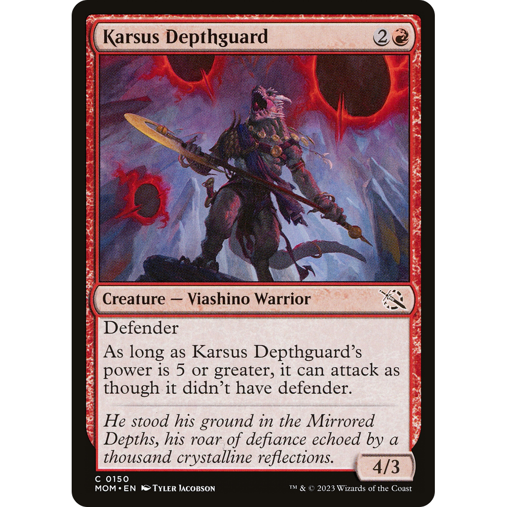 Karsus Depthguard (MOM-150) - March of the Machine Foil