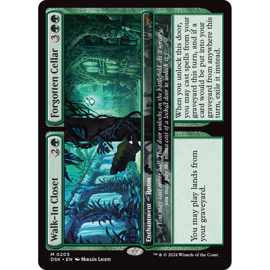 Walk-In Closet // Forgotten Cellar (DSK-205) - Duskmourn: House of Horror