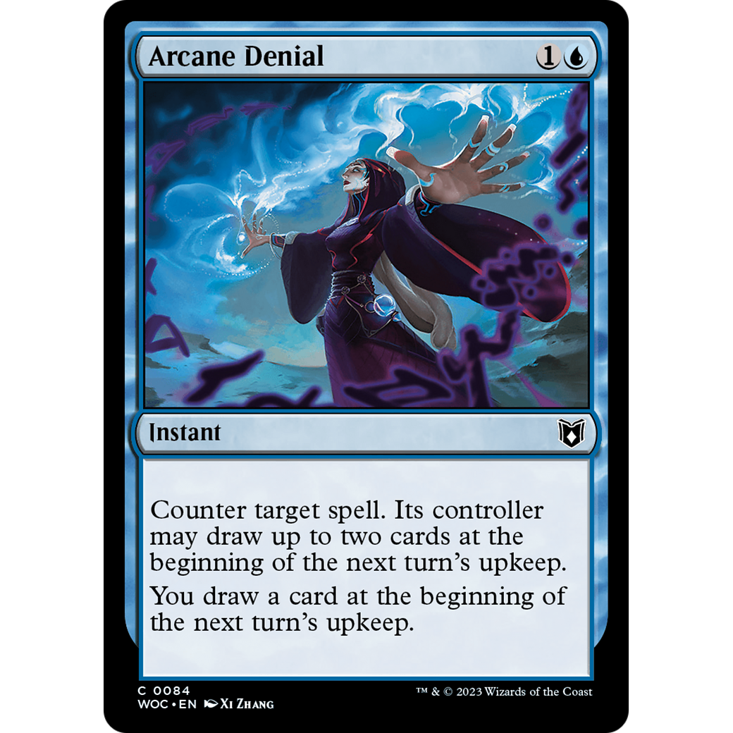 Arcane Denial (WOC-084) - Wilds of Eldraine Commander