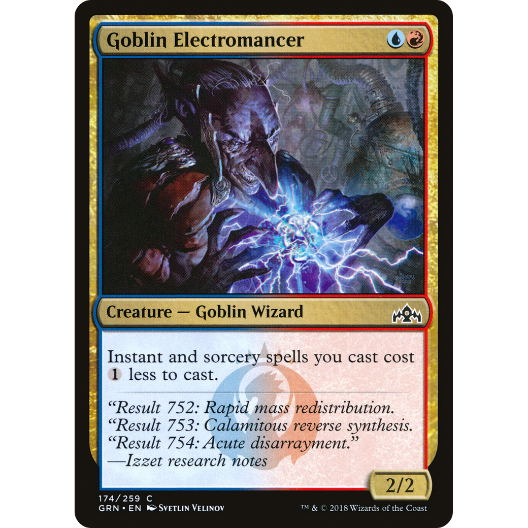 Goblin Electromancer (GRN-174) - Guilds of Ravnica