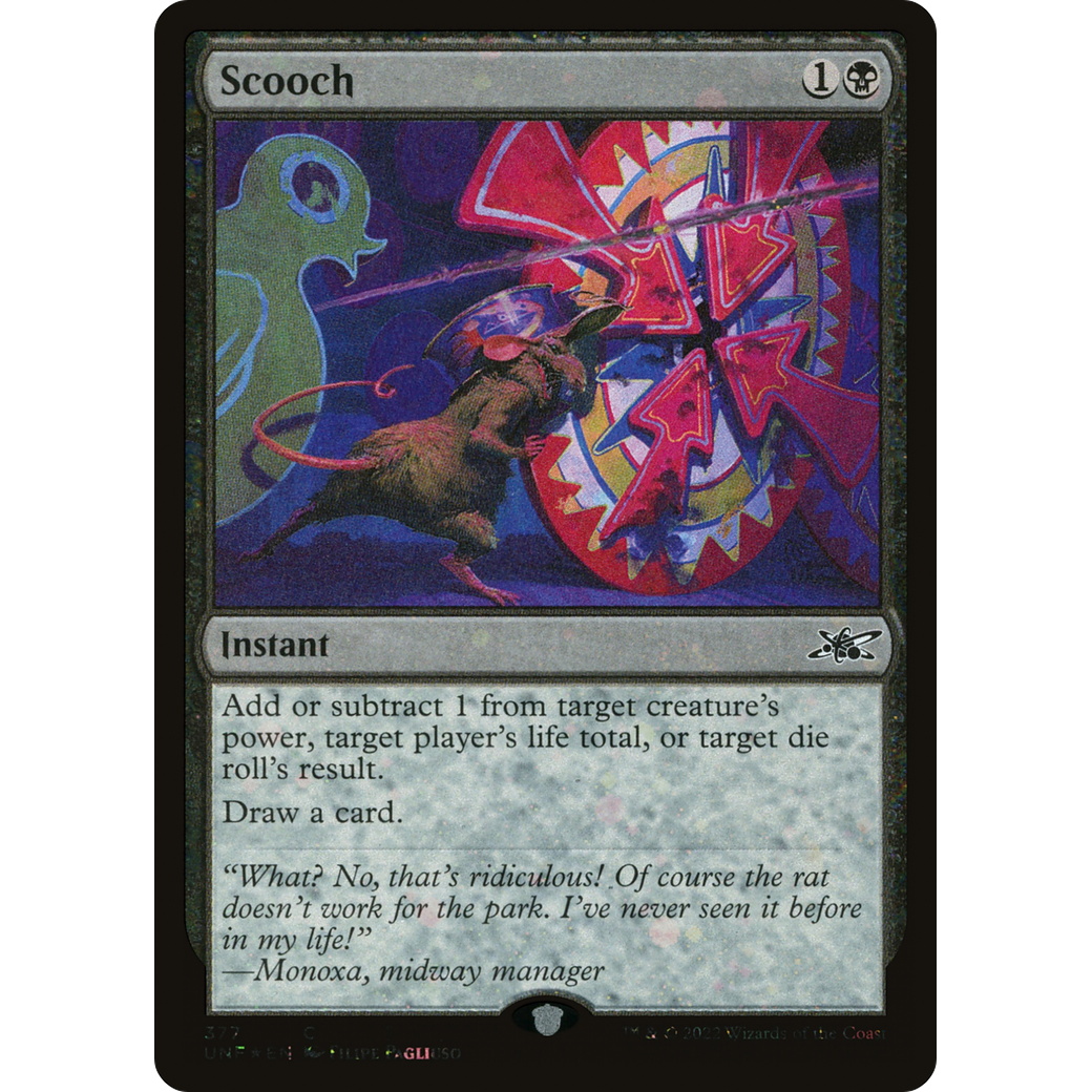 Scooch (Galaxy Foil) (UNF-377) - Unfinity Foil