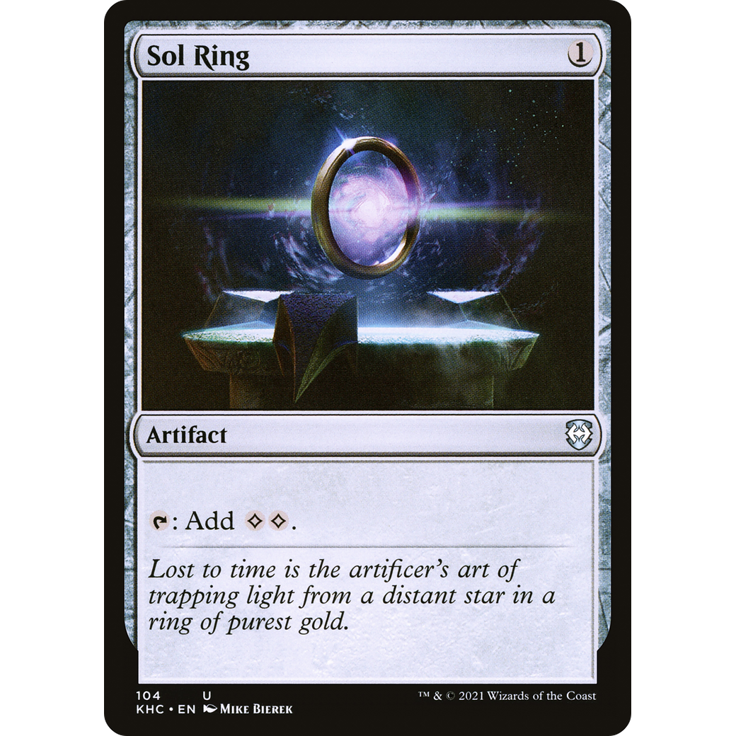 Sol Ring (KHC-104) - Kaldheim Commander