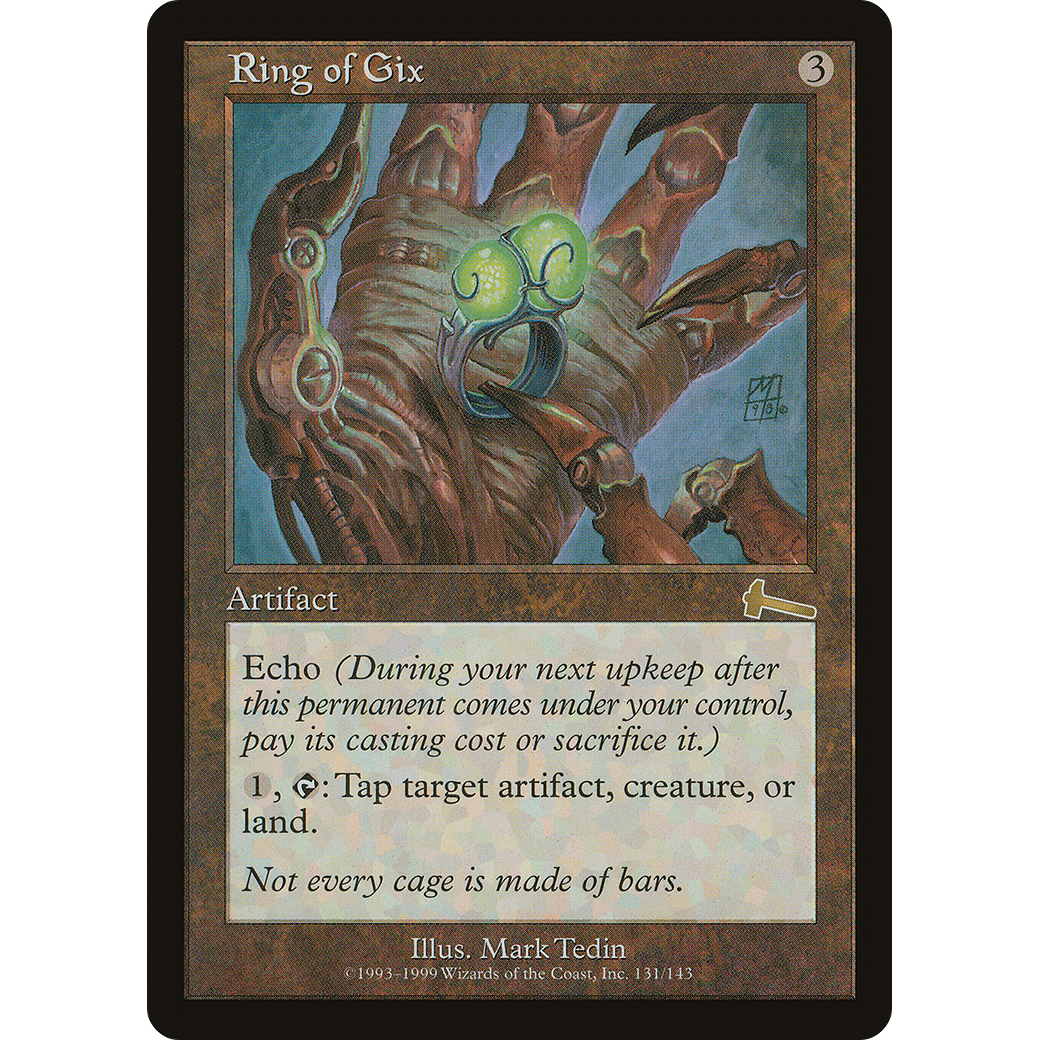 Ring of Gix (ULG-131) - Urza's Legacy Foil