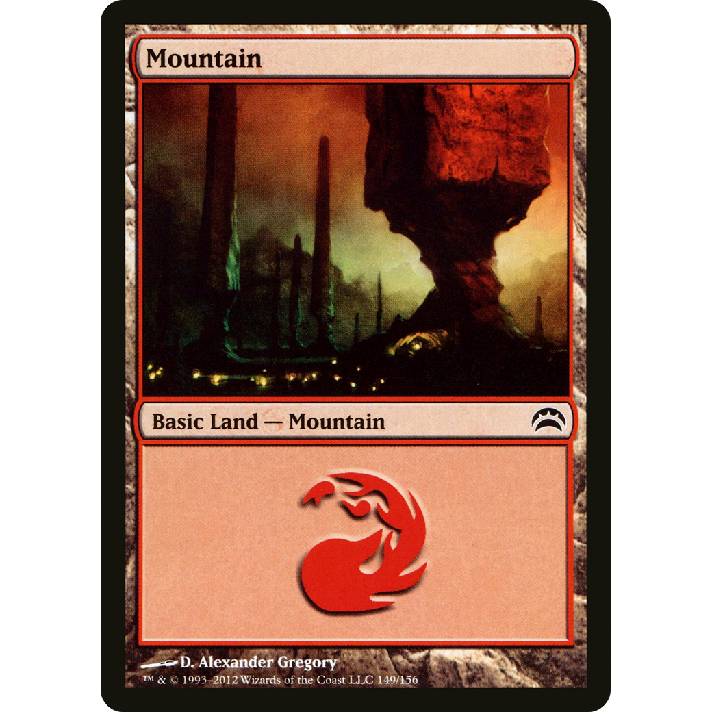 Mountain (149) (PC2-149) - Planechase 2012 Foil