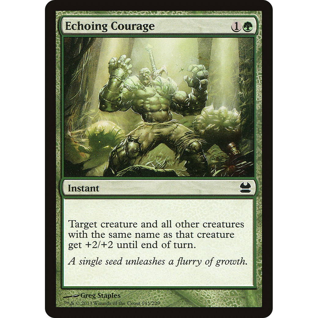 Echoing Courage (MMA-143) - Modern Masters Foil