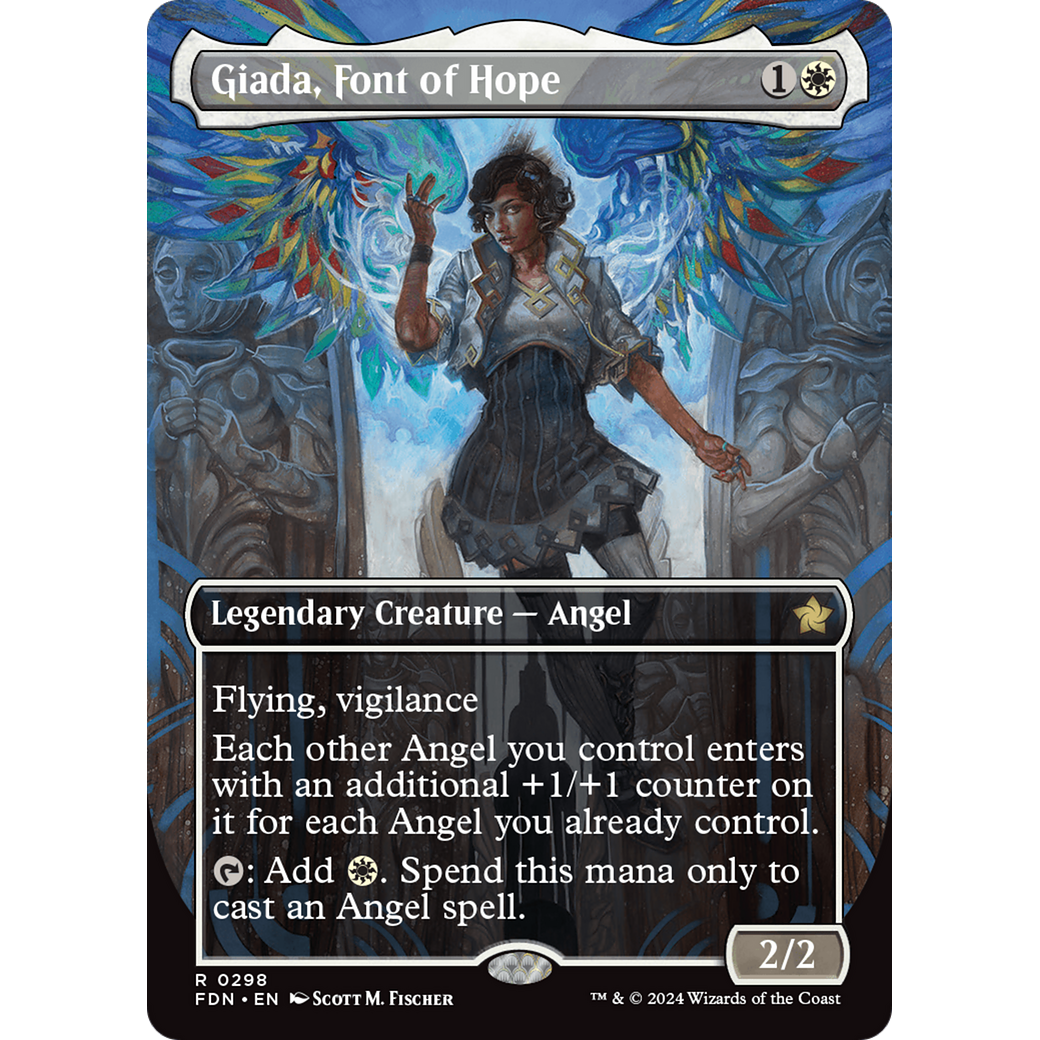 Giada, Font of Hope (FDN-298) - Foundations (Borderless) Foil