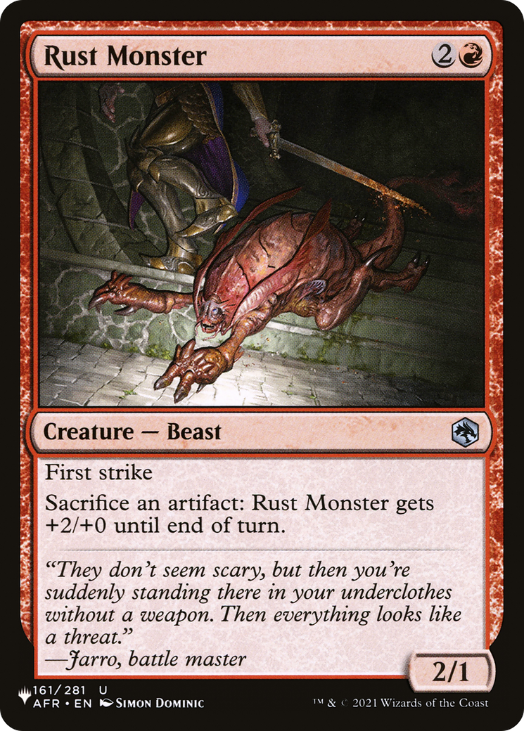 Rust Monster (LIST-161/281) - The List