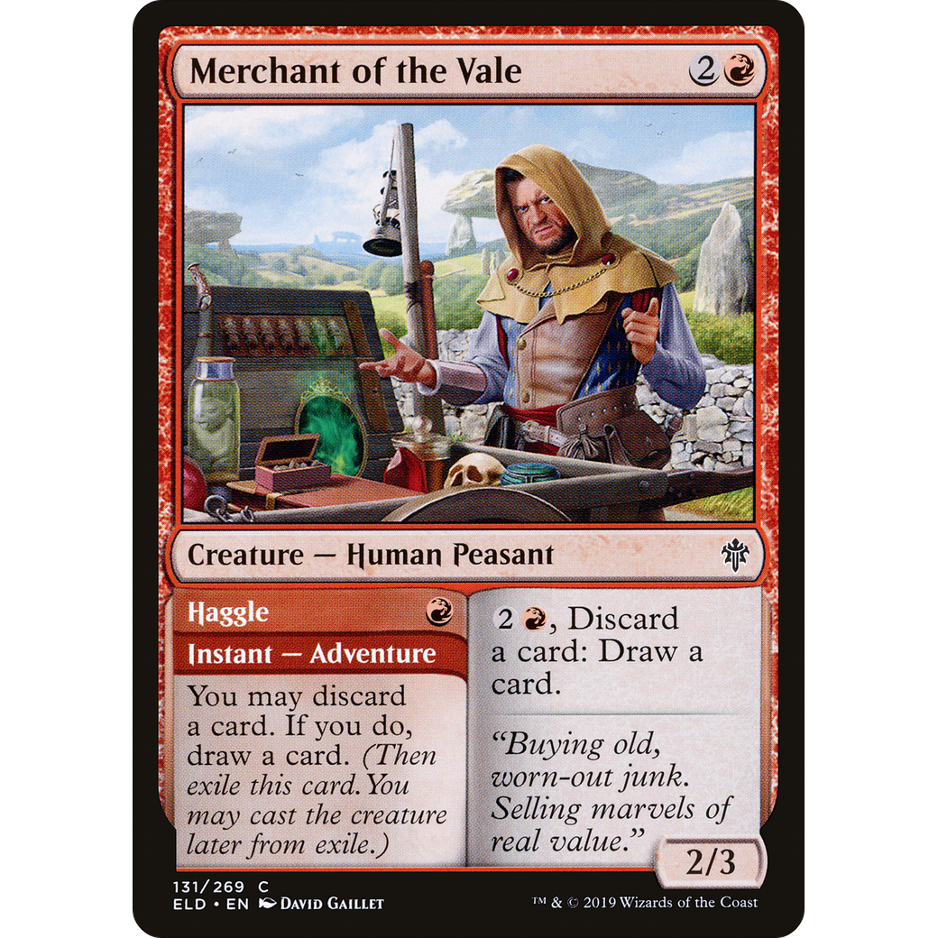 Merchant of the Vale (ELD-131) - Throne of Eldraine Foil