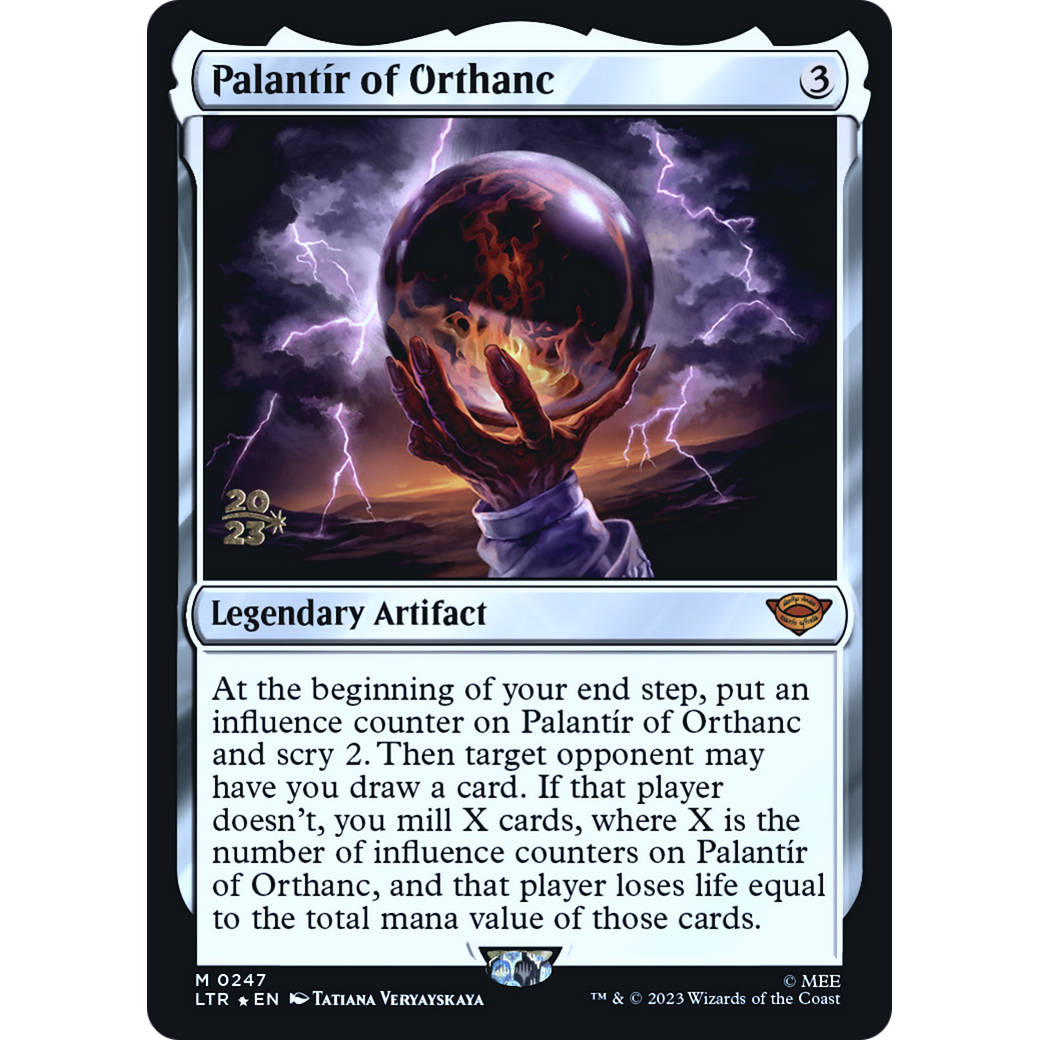 Palantír of Orthanc (PRE-247S) - Tales of Middle-earth Promos Foil