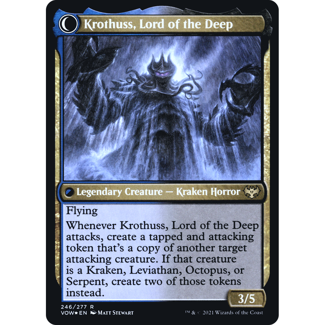 Runo Stromkirk (PRE-246) - Innistrad: Crimson Vow Promos: (Double Faced Transform) Foil