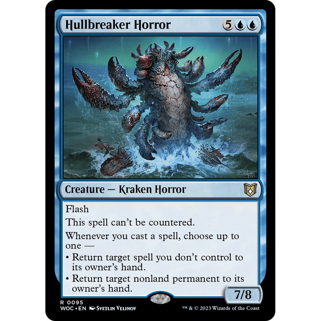 Hullbreaker Horror (WOC-095) - Wilds of Eldraine Commander