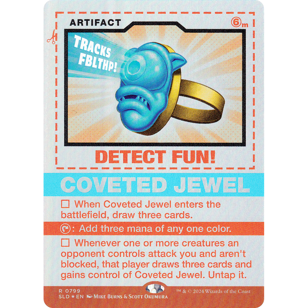 Coveted Jewel (SLD-799) - Secret Lair Drop (Borderless)