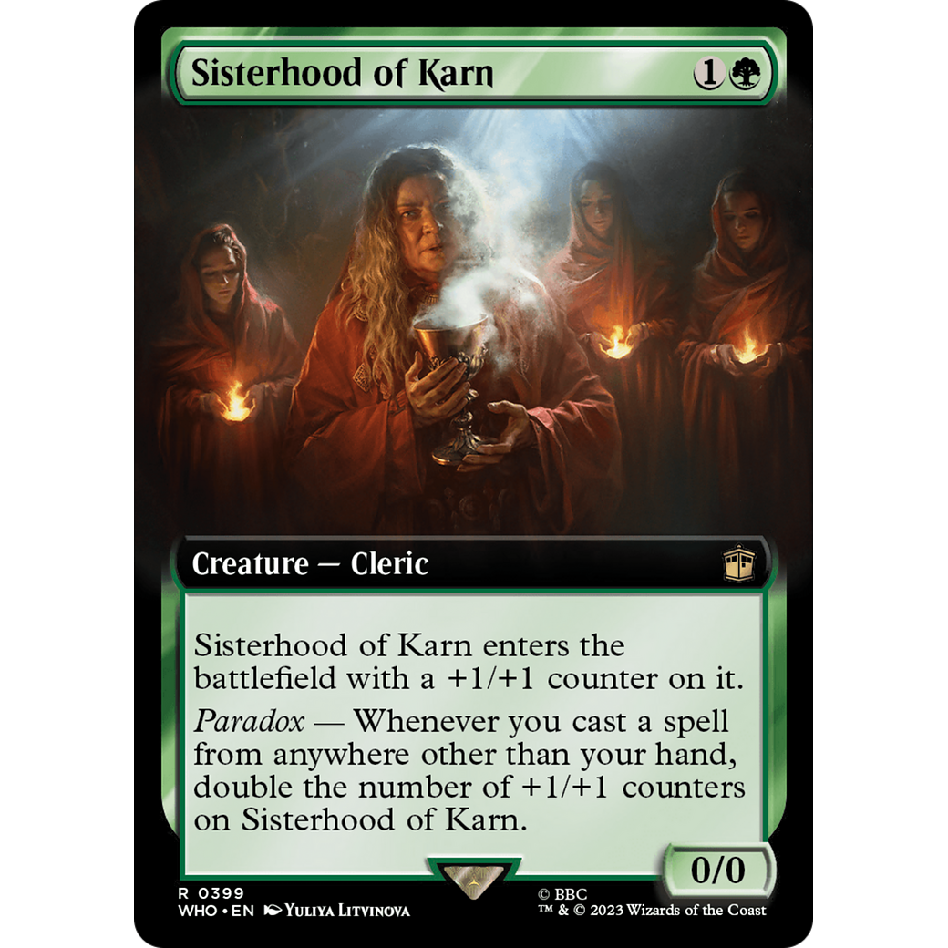 Sisterhood of Karn (Extended Art) (WHO-399) - Doctor Who: (Extended Art)