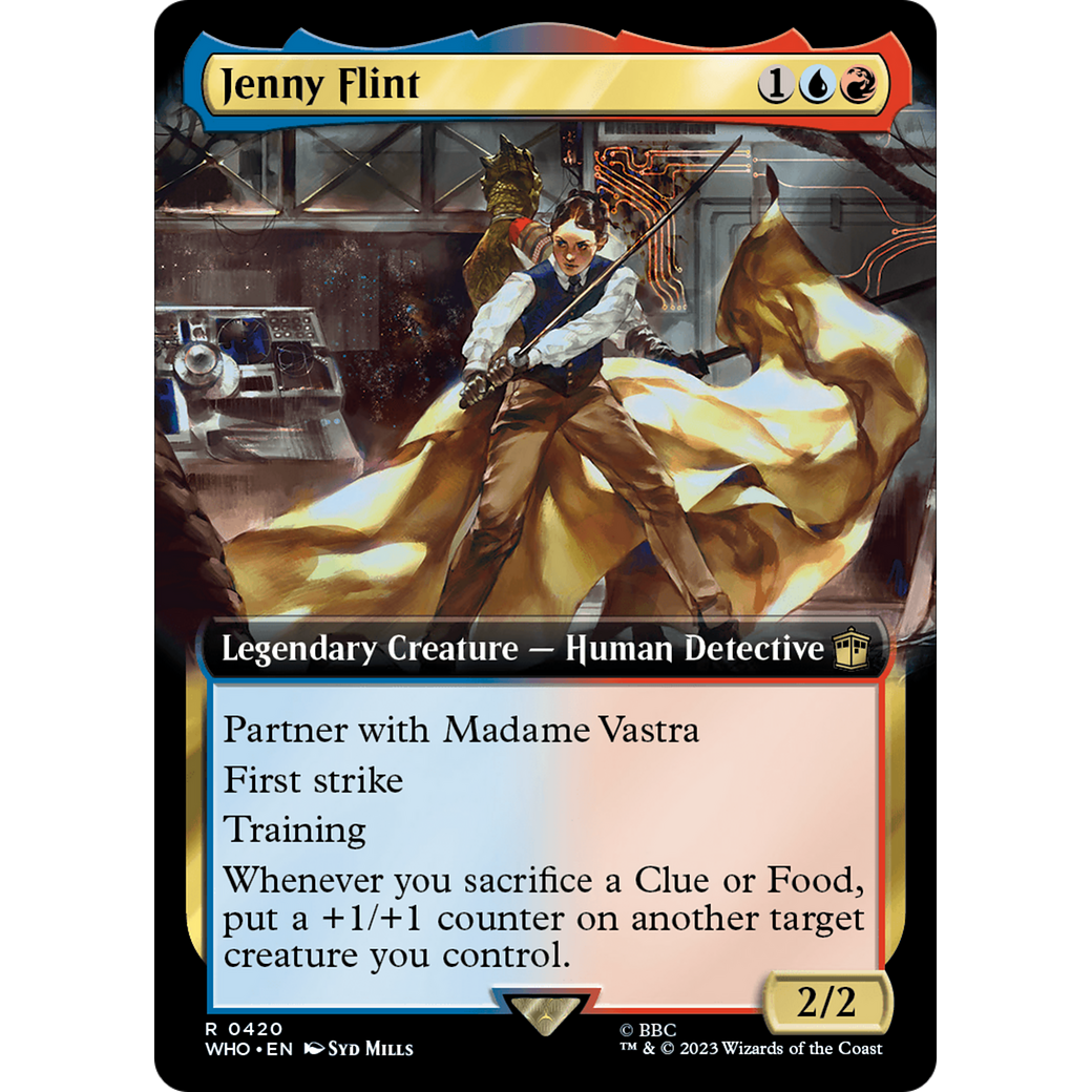 Jenny Flint (Extended Art) (WHO-420) - Doctor Who: (Extended Art) Foil