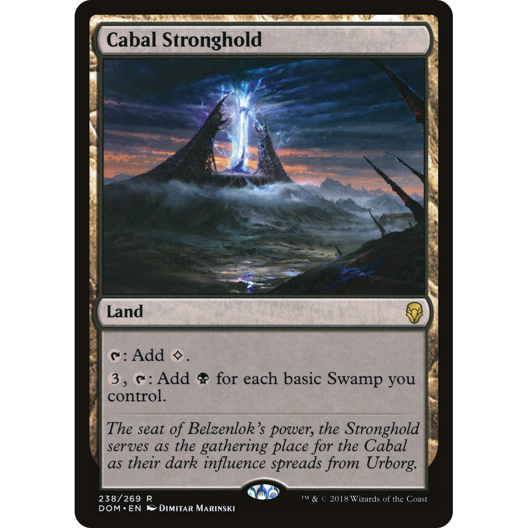 Cabal Stronghold (DOM-238) - Dominaria