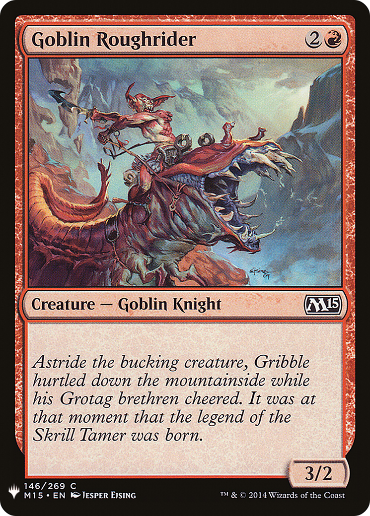 Goblin Roughrider (LIST-146) - The List