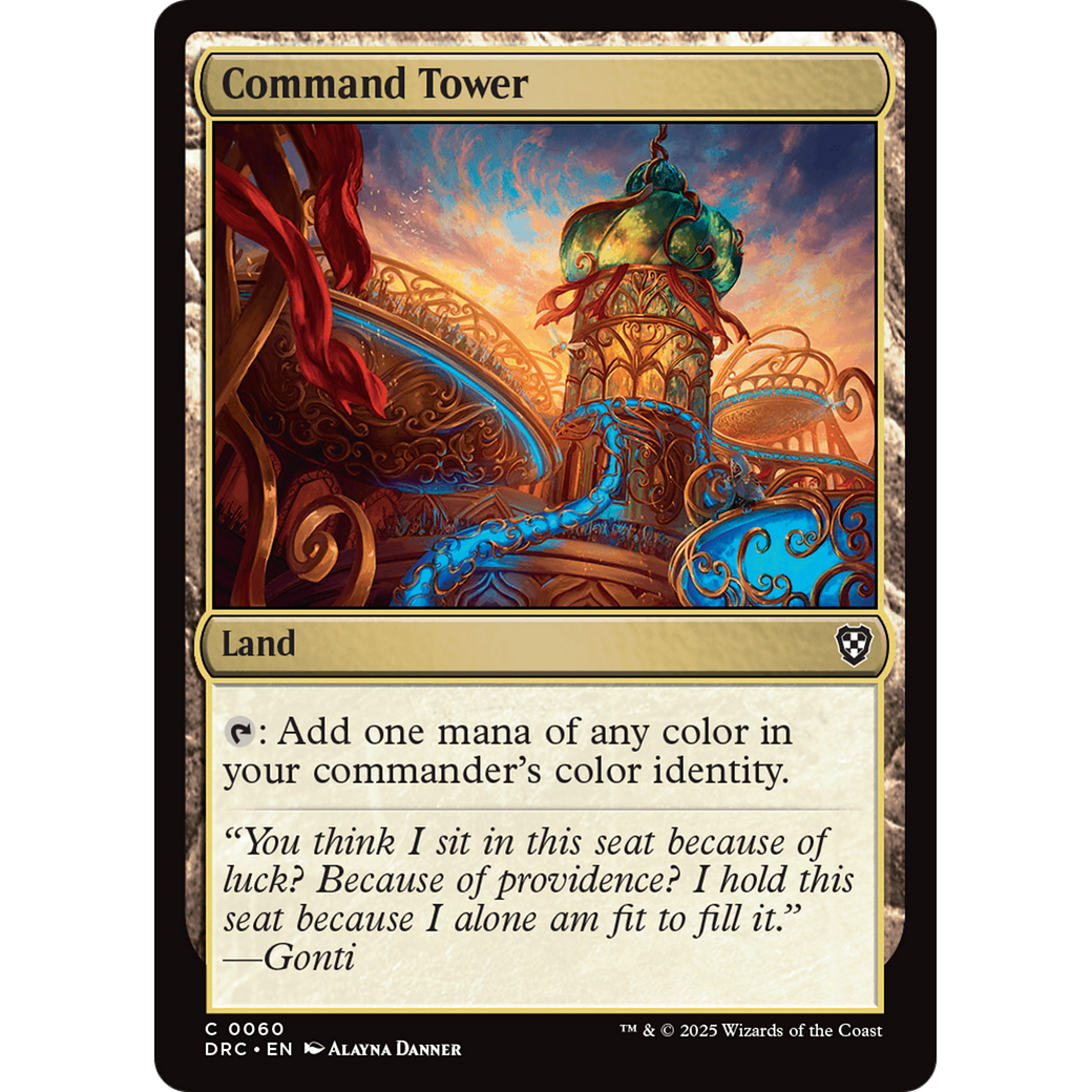 Command Tower (DRC-060) - Commander: Aetherdrift Foil