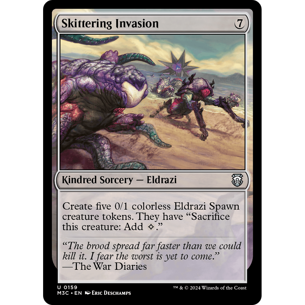 Skittering Invasion (M3C-159) - Modern Horizons 3 Commander