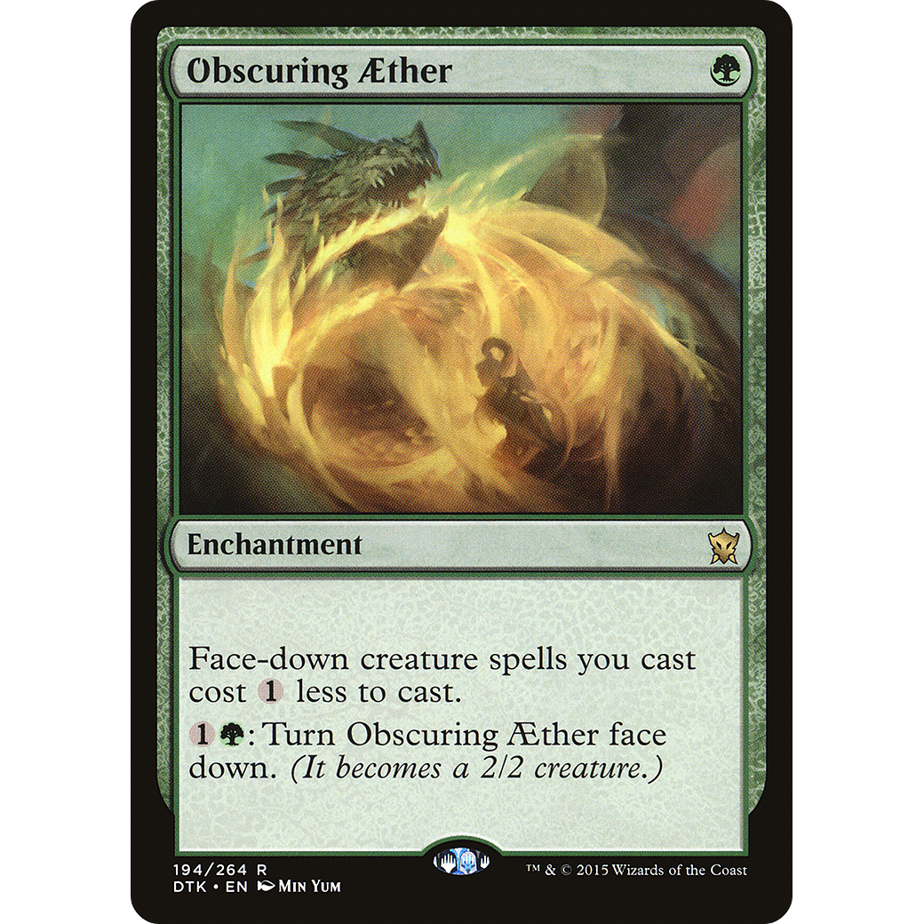Obscuring Aether (DTK-194) - Dragons of Tarkir