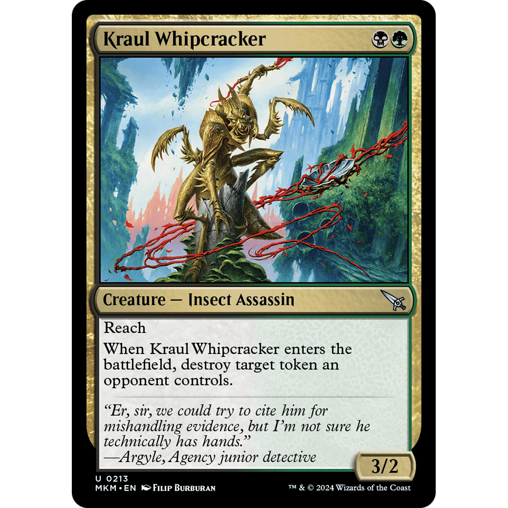Kraul Whipcracker (MKM-213) - Murders at Karlov Manor