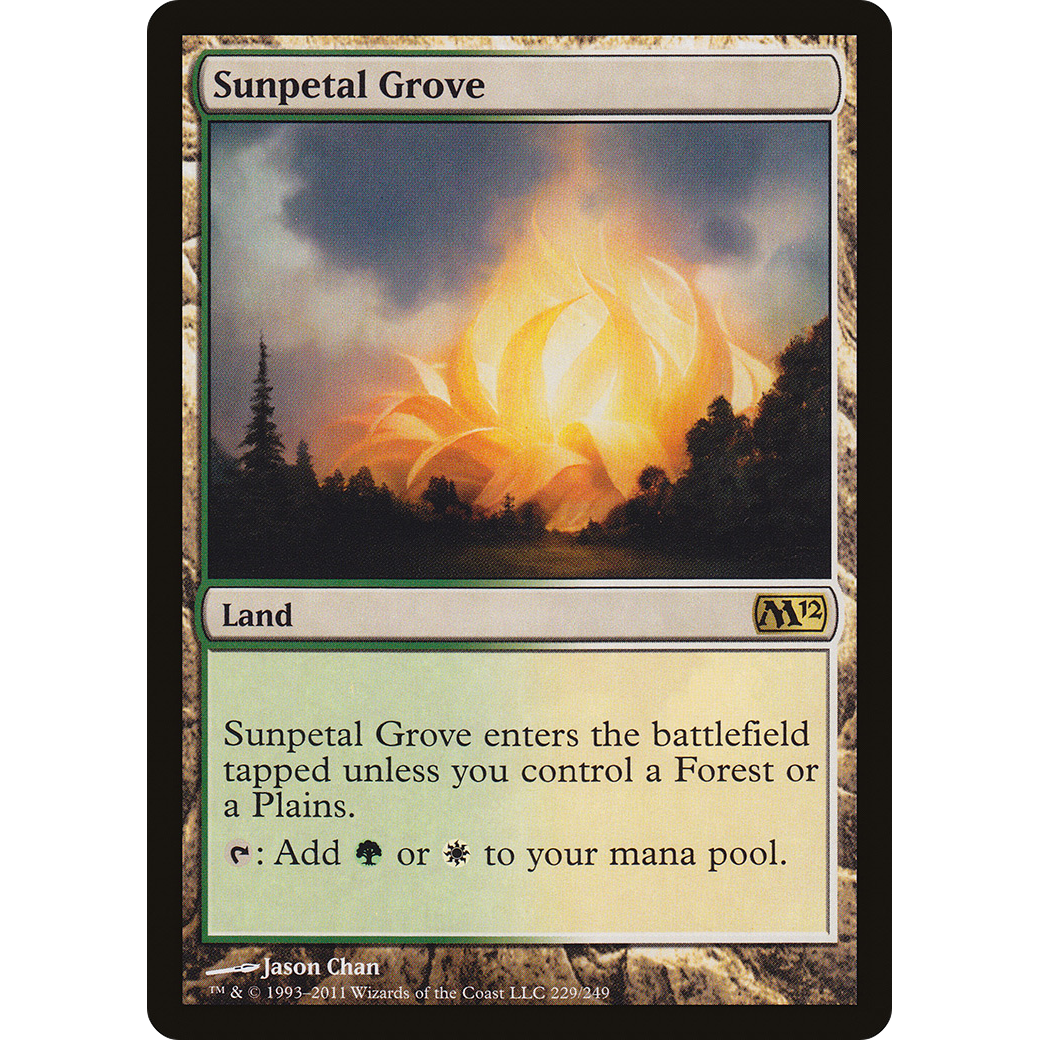 Sunpetal Grove (M12-229) - Magic 2012