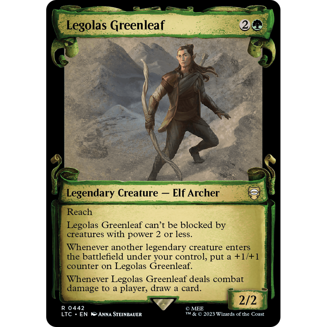 Legolas Greenleaf (LTC-442) - Tales of Middle-earth Commander: (Showcase)