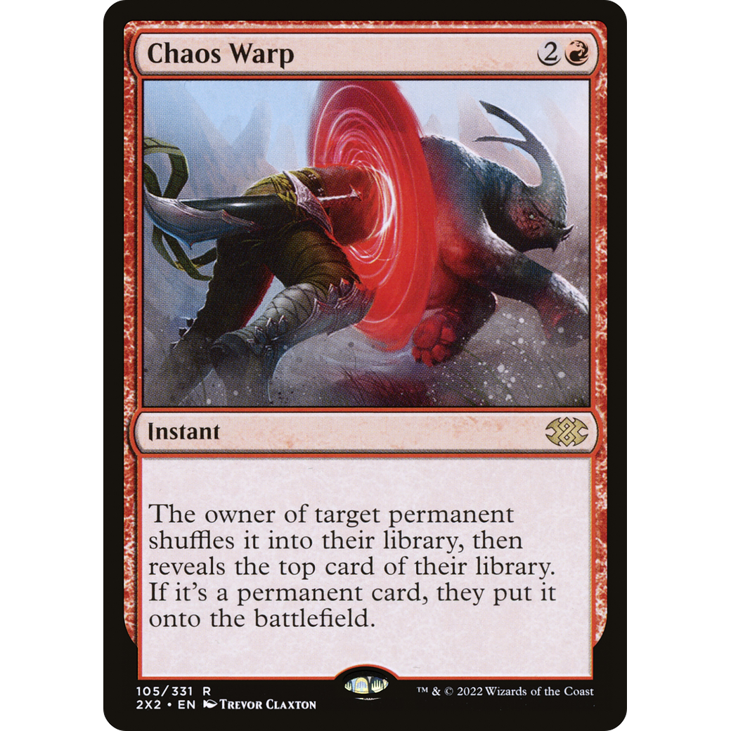 Chaos Warp (2X2-105) - Double Masters 2022