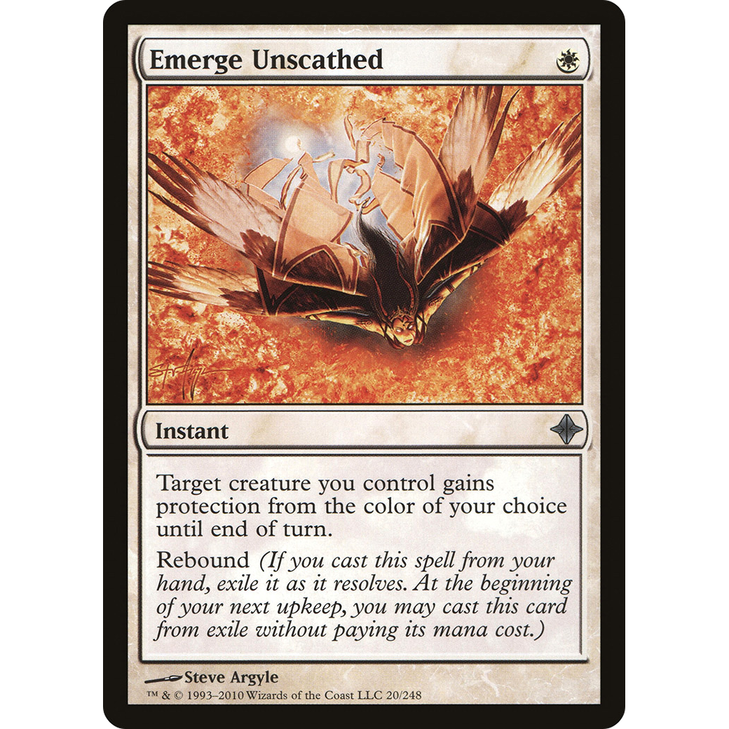 Emerge Unscathed (ROE-020) - Rise of the Eldrazi Foil
