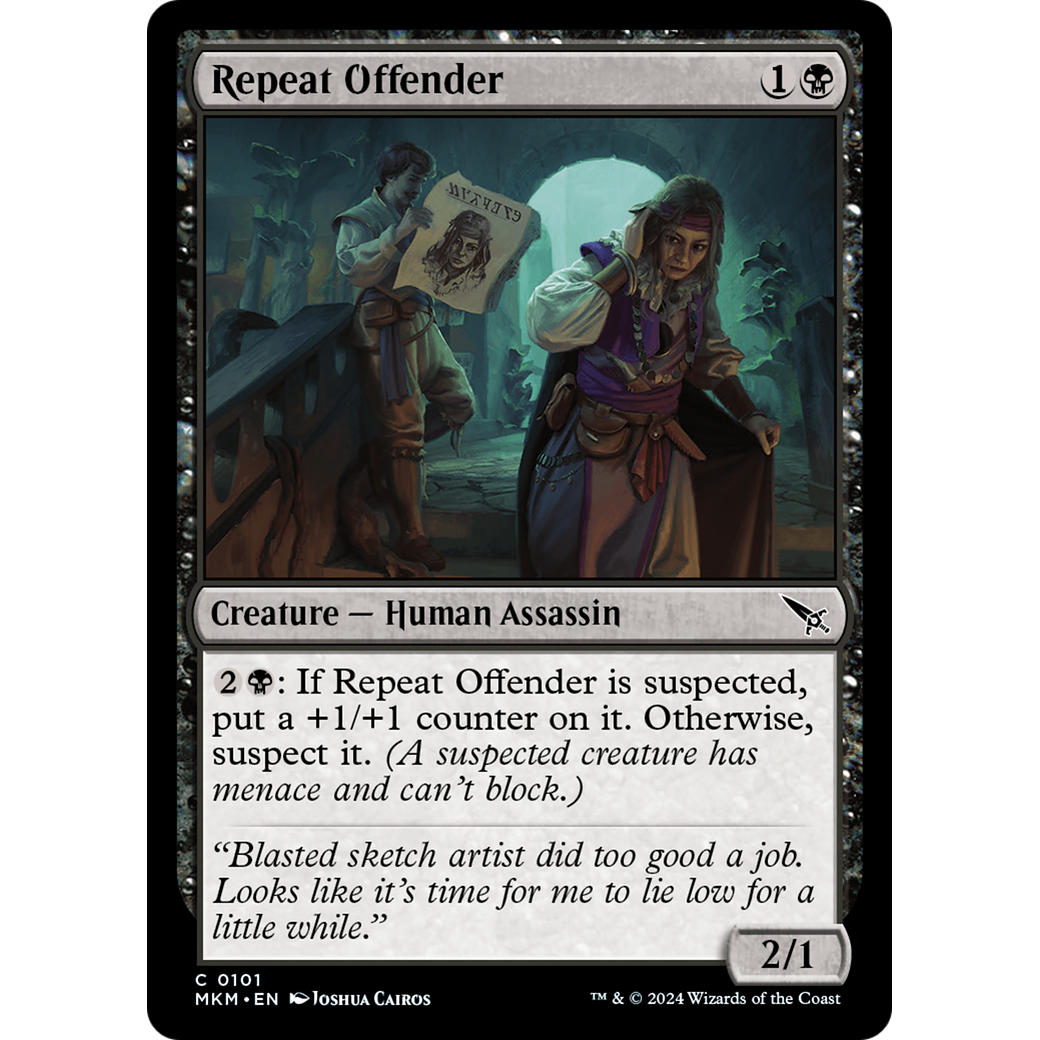 Repeat Offender (MKM-101) - Murders at Karlov Manor Foil