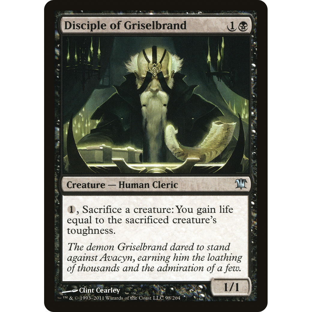 Disciple of Griselbrand (ISD-098) - Innistrad
