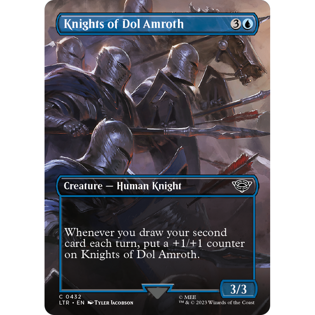 Knights of Dol Amroth (LTR-432) - The Lord of the Rings: Tales of Middle-earth (Borderless) Foil