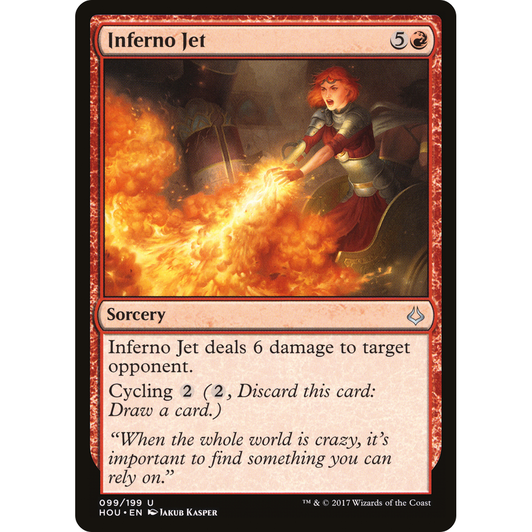 Inferno Jet (HOU-099) - Hour of Devastation