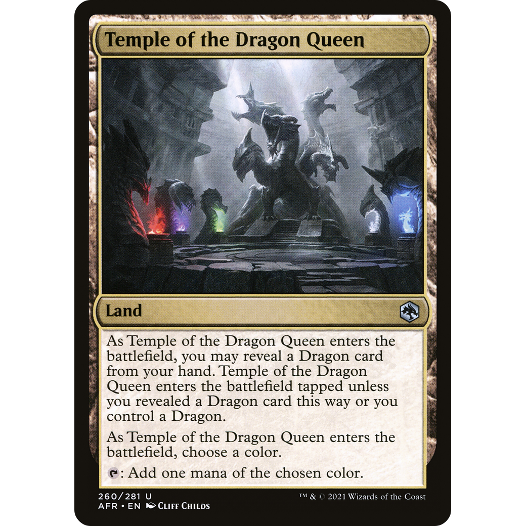 Temple of the Dragon Queen (AFR-260) - Adventures in the Forgotten Realms