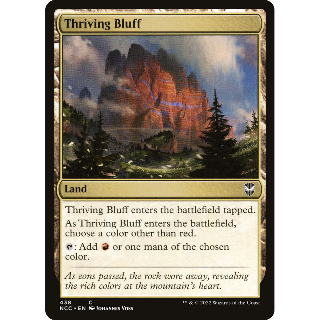 Thriving Bluff (NCC-438) - New Capenna Commander