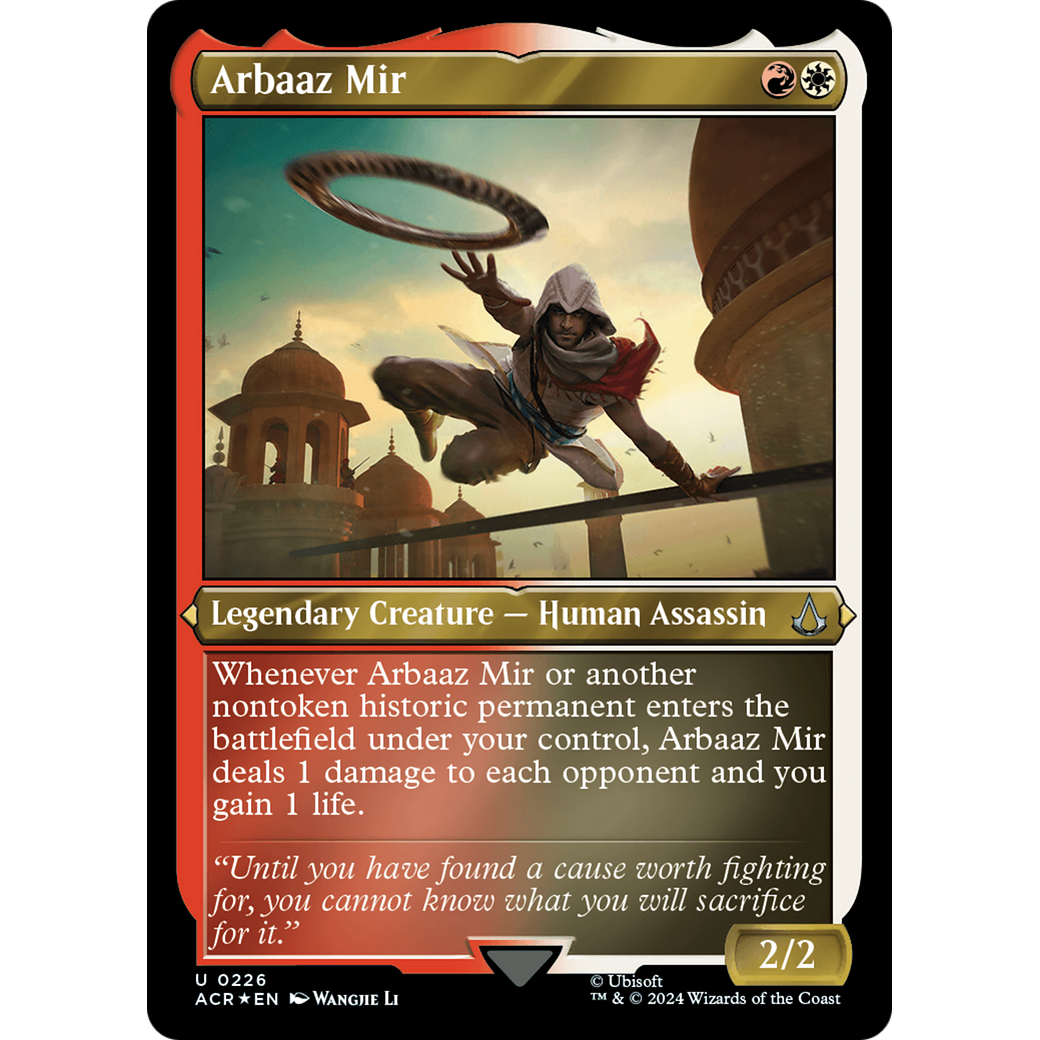 Arbaaz Mir (ACR-226) - Assassin's Creed Etched Foil