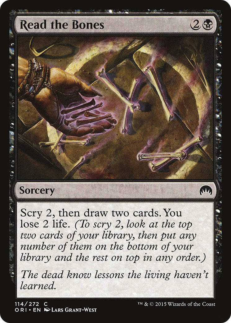 Read the Bones (ORI-114) - Magic Origins