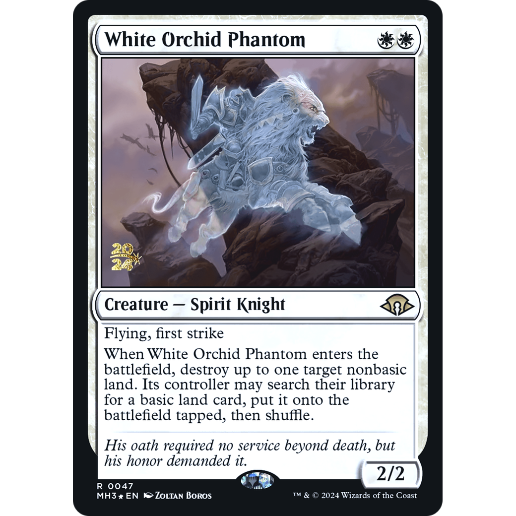 White Orchid Phantom (PRE-47S) - Modern Horizons 3 Promos Foil