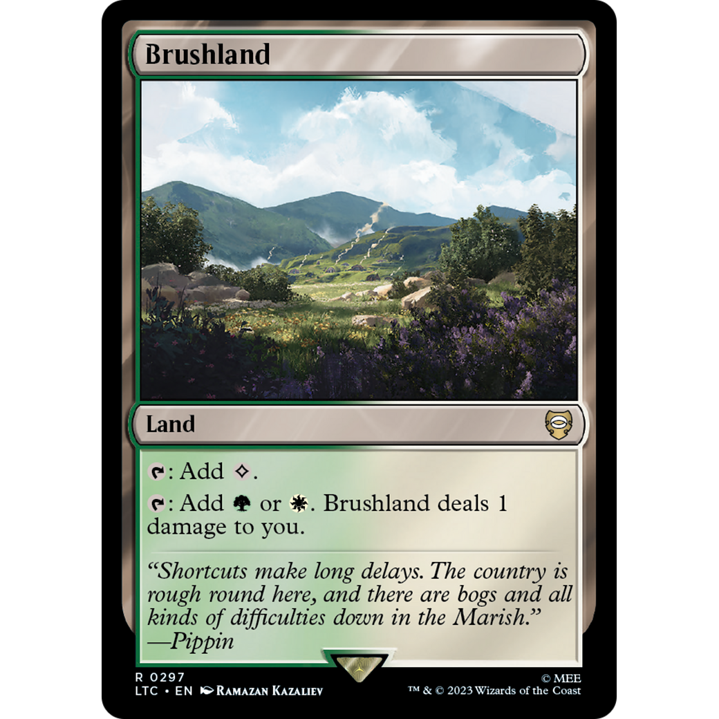Brushland (LTC-297) - Tales of Middle-earth Commander