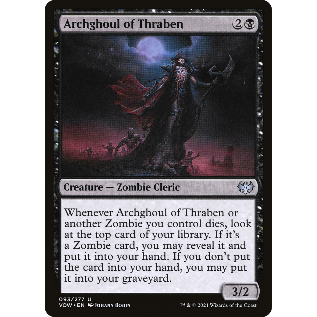 Archghoul of Thraben (VOW-093) - Innistrad: Crimson Vow Foil